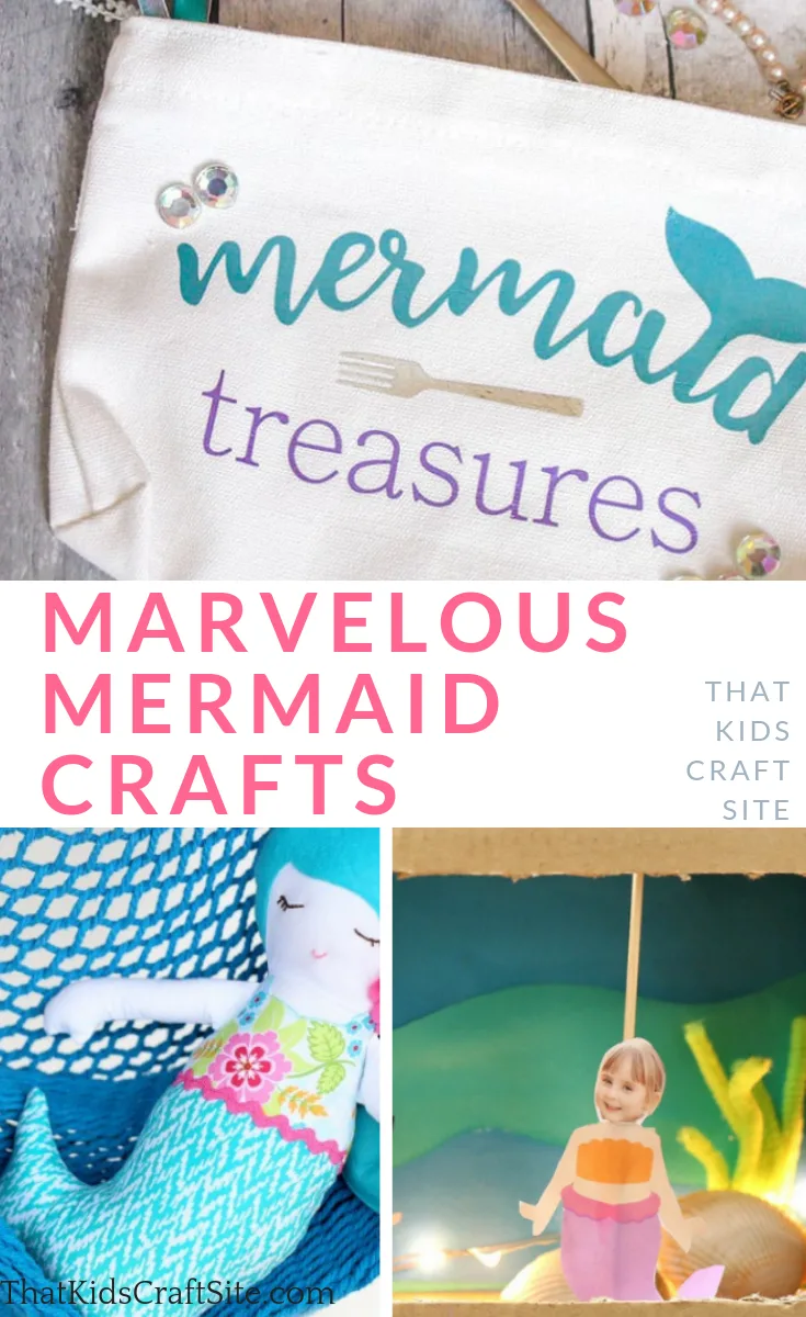 Marvelous Mermaid Crafts for Kids - That Kids' Craft Site