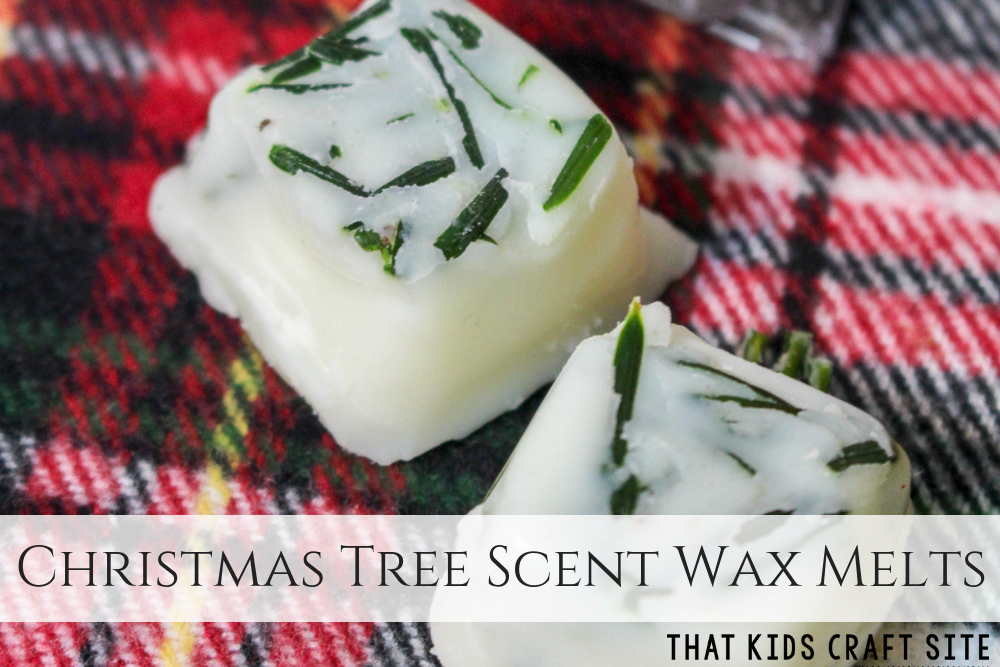 Christmas Tree Scent Wax Melts Craft for Teens - ThatKidsCraftSite.com