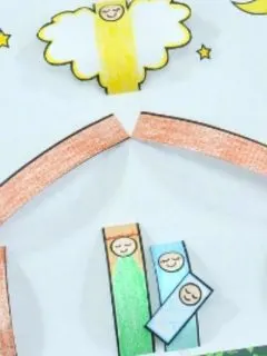 Printable Nativity Paper Craft for Kids