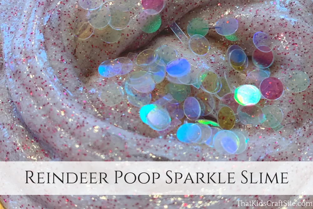 Glitter cheap poop slime