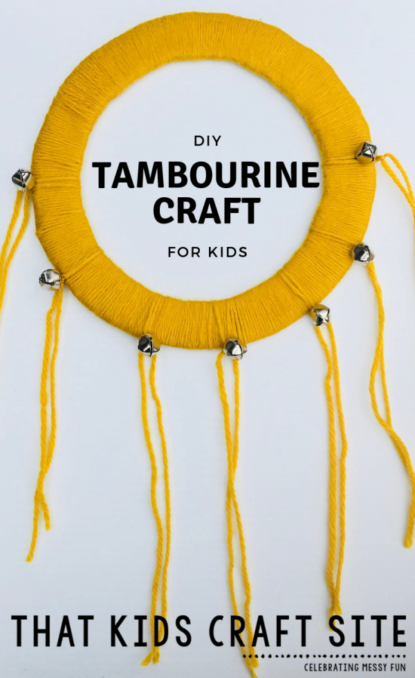 DIY Tambourine Craft That Kids' Craft Site
