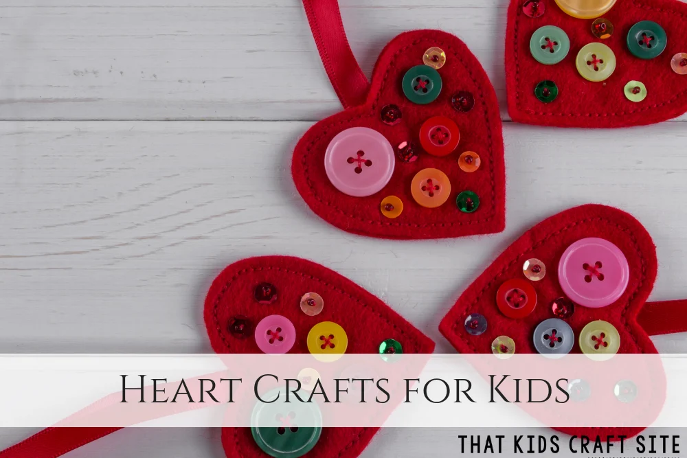 Heart Crafts for Kids - ThatKidsCraftSite.com