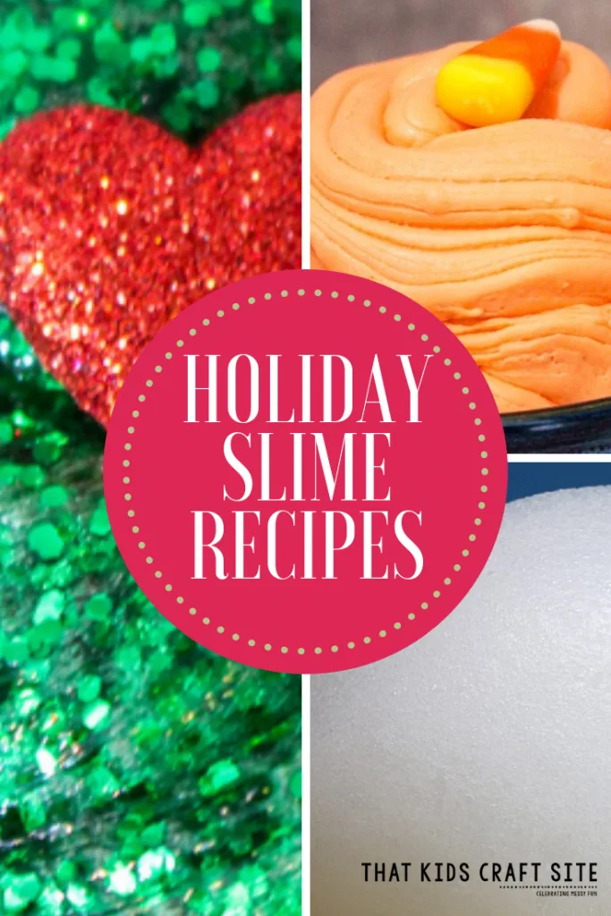 Holiday Slime Recipes