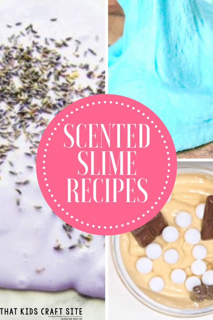 Scented Slime Recipes - That Kids Craft Site