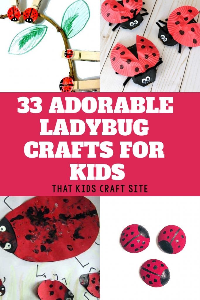 33 Cutest Ladybug Crafts for Kids - That Kids' Craft Site