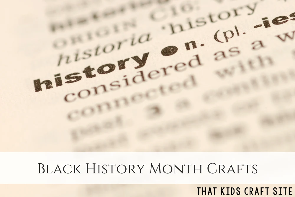 Black History Month Crafts for Preschoolers - ThatKidsCraftSite.com