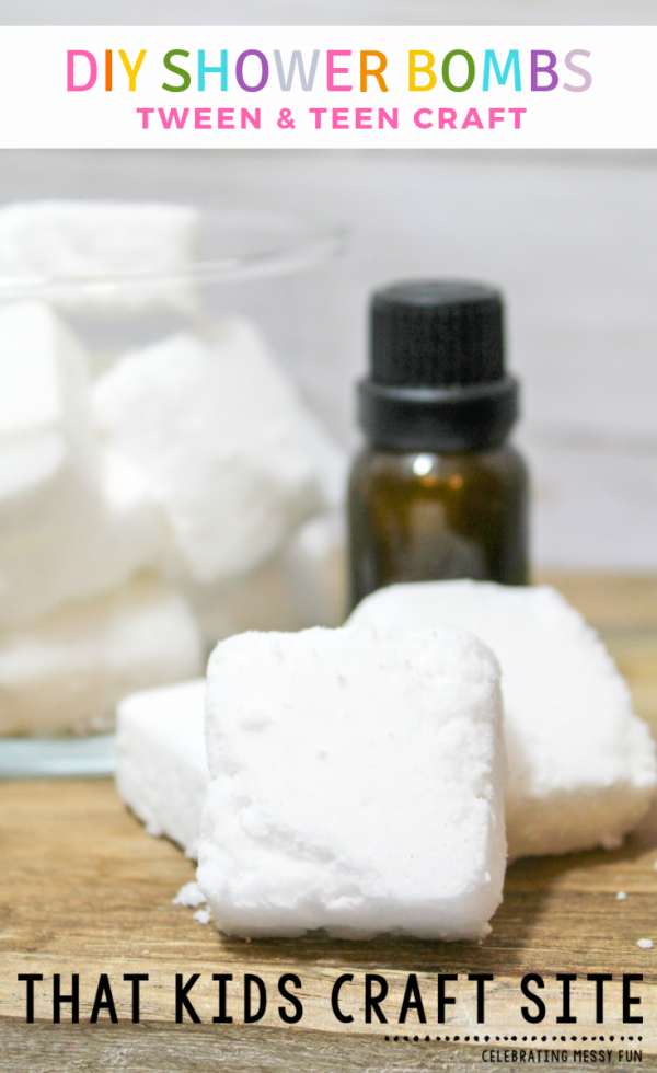DIY Shower Bombs {A Great Tween Craft} That Kids' Craft Site