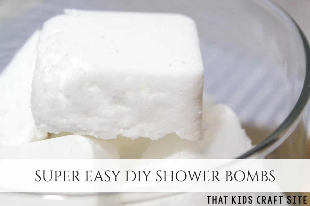 DIY Shower Bombs Craft for Tweens and Teens - ThatKidsCraftSite.com