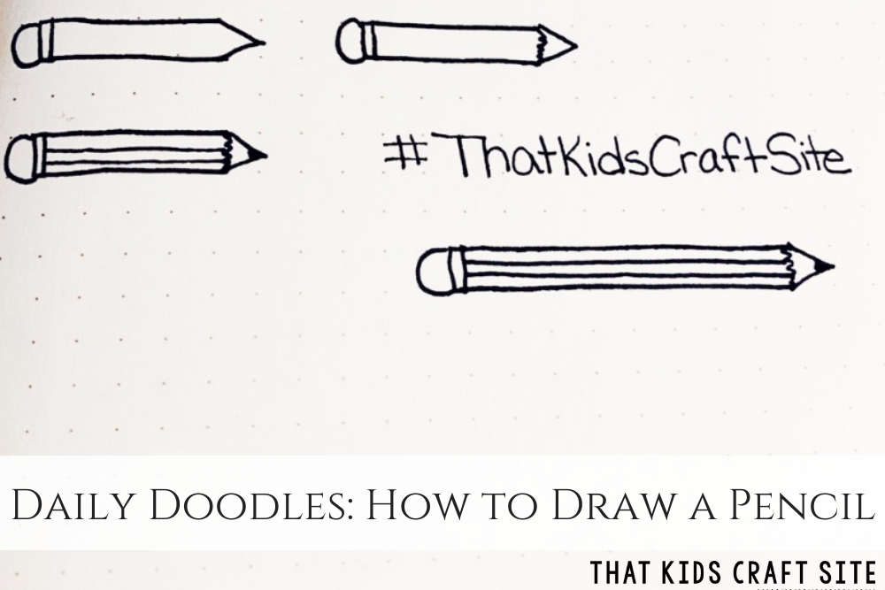  Pencil Drawing Tutorial For Kids But you can practice more and more 