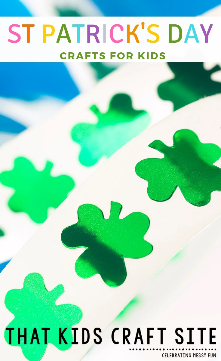 St Patricks Day Crafts for Kids - Fun Spring Crafts - ThatKidsCraftSite.com