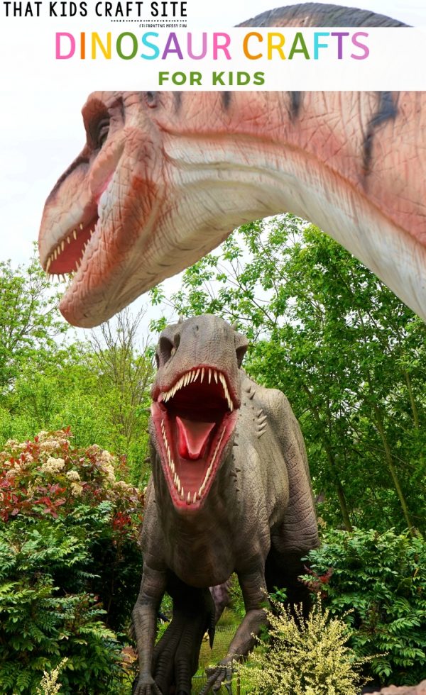 Dinosaur Activity Book A Free - Dinosaur Crafts For Kids Fun Dino Crafts For Preschoolers ThatKidsCraftSite.com 600x980 