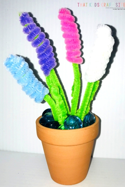 Hyacinth Flower Craft for Preschoolers - Crafts for Kids - ThatKidsCraftSite.com