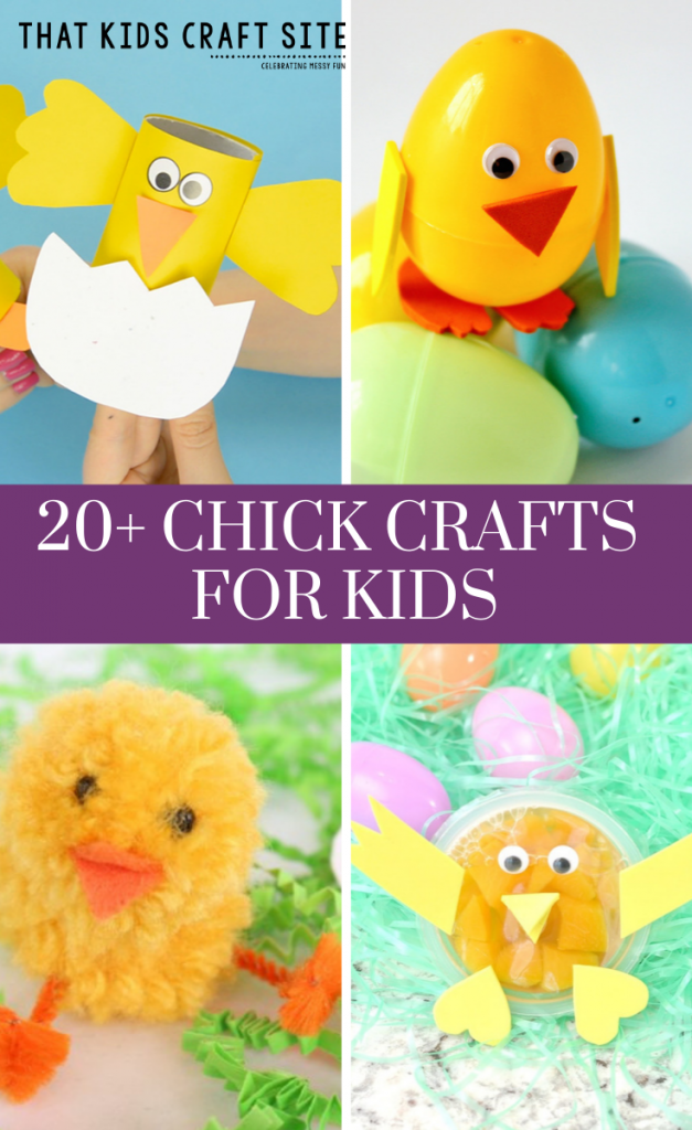 20 Chick Crafts for Kids