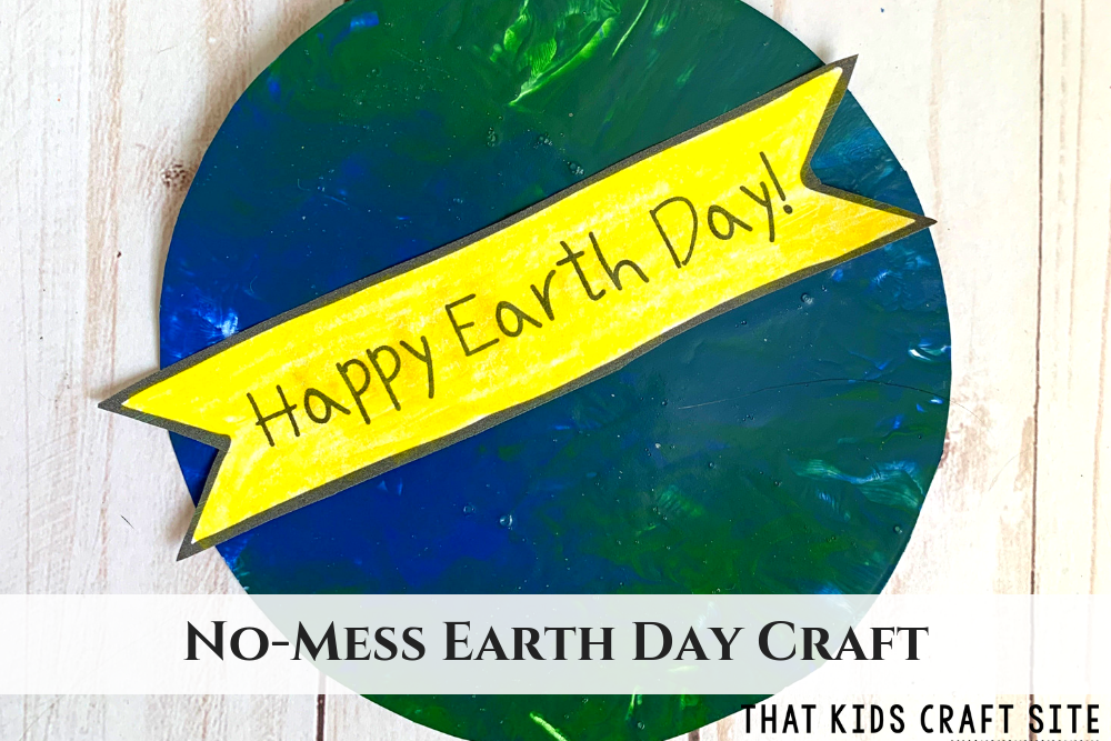 Earth Day Craft - ThatKidsCraftSite.com