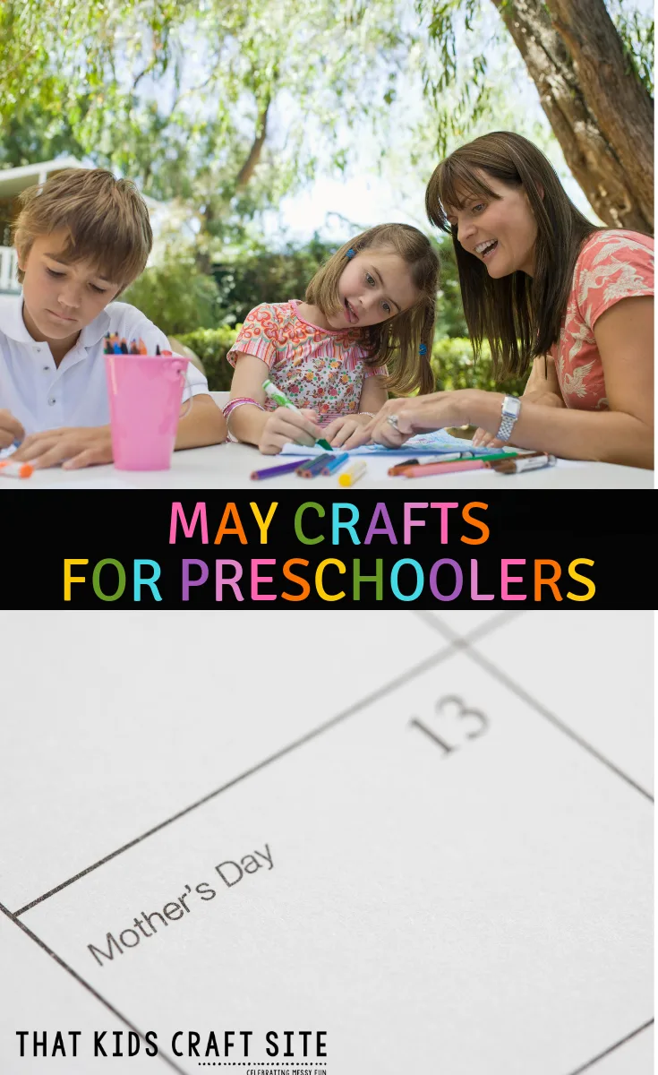 Preschool Crafts for May - a Collection of Fun May Preschool Craft for Kids - ThatKidsCraftSite.com