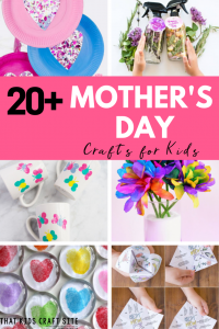 20+ Easy Mother's Day Crafts for Kids - That Kids' Craft Site