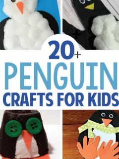20+ Easy Penguin Crafts for Preschoolers - ThatKidsCraftSite.com