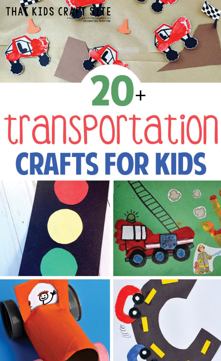 Preschool transportation store crafts