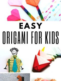 Easy Origami for Kids - Origami Crafts and Projects for Beginners - ThatKidsCraftSite.com