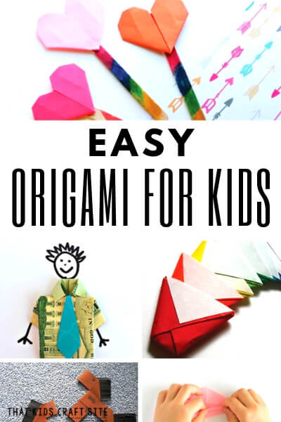 Easy Origami for Kids Patterns and Crafts - That Kids' Craft Site