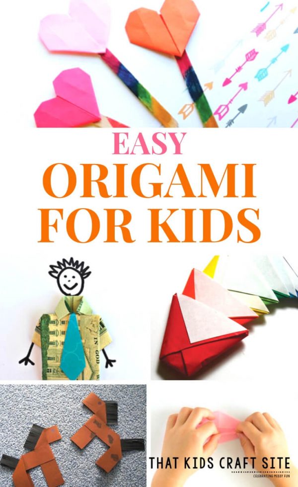 Easy Origami for Kids Patterns and Crafts - That Kids' Craft Site