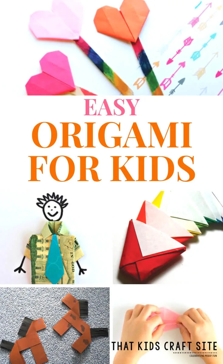 Easy Origami for Kids - Origami Crafts for Tweens and Teens - ThatKidsCraftSite.com