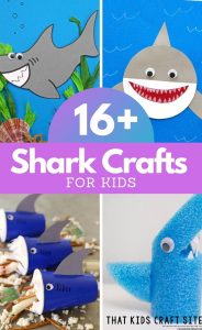 Shark Arts and Crafts for Kids *FUN Summer Crafts* - That Kids' Craft Site