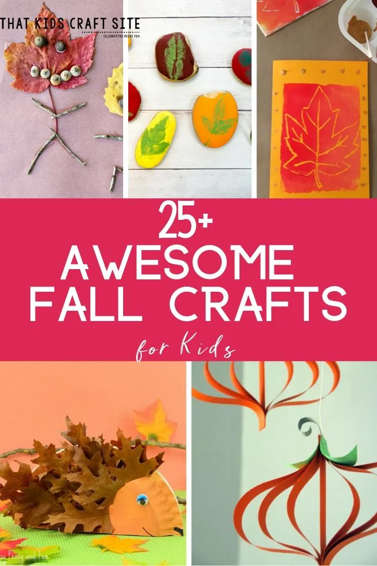 Fall Crafts For Kids - Art and Craft Ideas - Easy Peasy and Fun