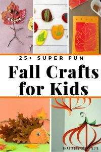 25+ Fun Fall Crafts for Kids of All Ages - That Kids' Craft Site