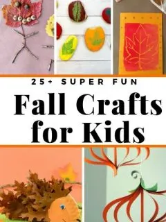25+ Super Fun Fall Crafts for Kids - ThatKidsCraftSite.com
