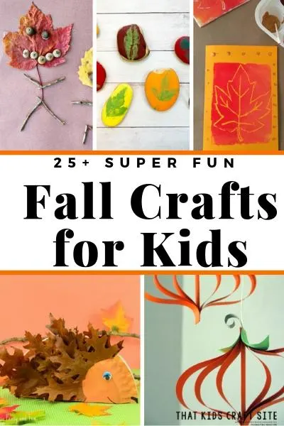 25+ Super Fun Fall Crafts for Kids  - ThatKidsCraftSite.com