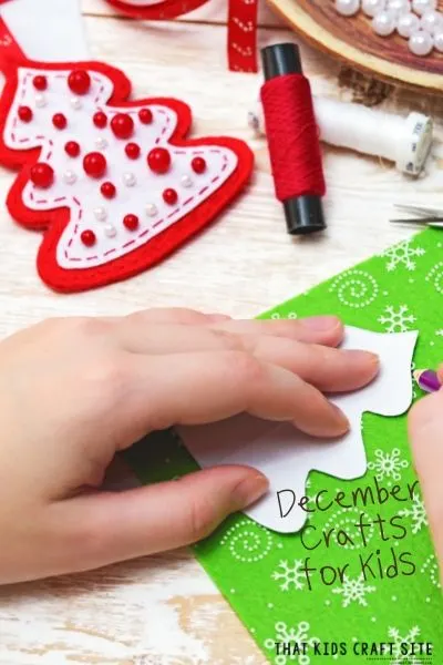 December Crafts for Kids - ThatKidsCraftSite.com