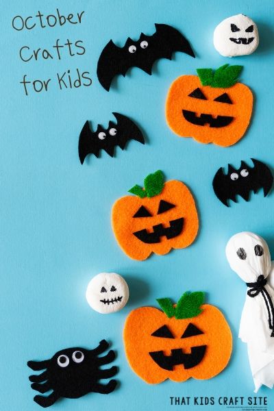 October Crafts for Kids - ThatKidsCraftSite.com