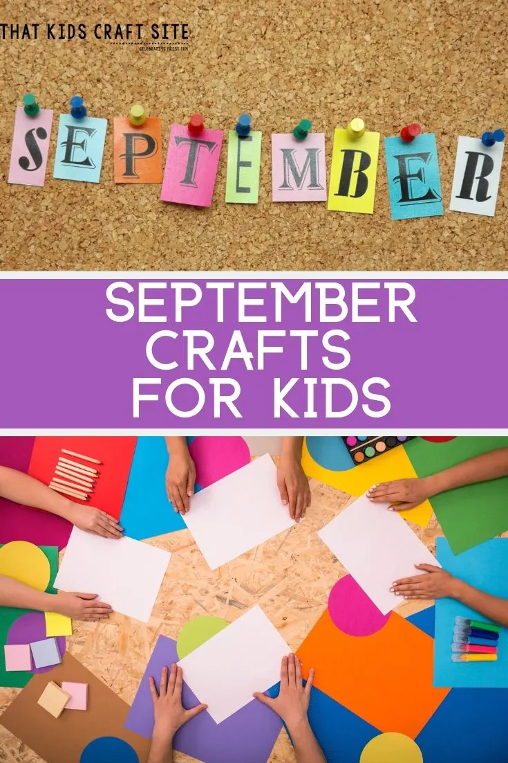 September Preschool Crafts for Kids - ThatKidsCraftSite.com