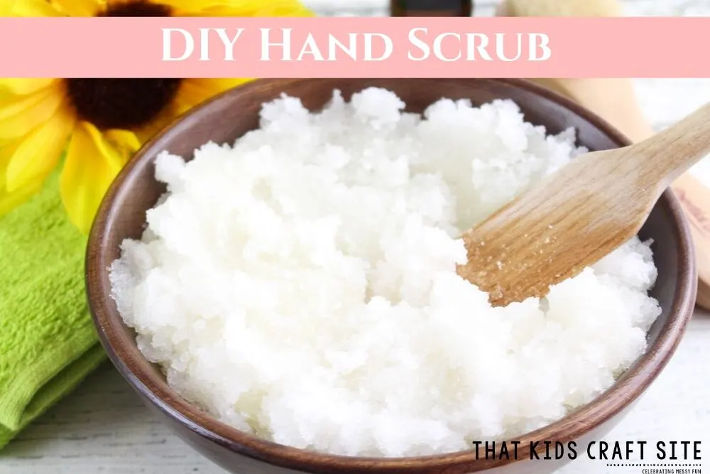 The Best DIY Hand Scrub for Homemade Gifts - That Kids' Craft Site