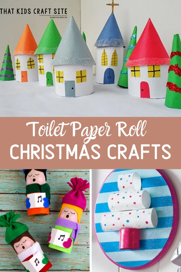 Toilet Paper Roll Christmas Crafts from That Kids Craft Site