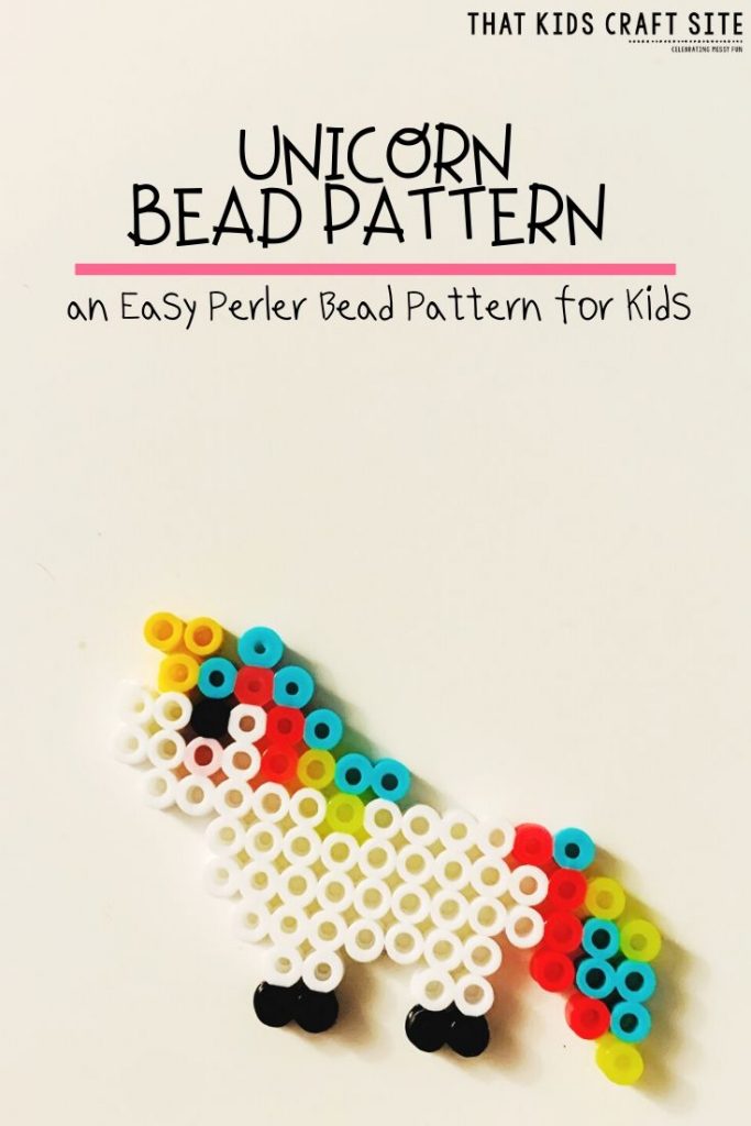 Free Unicorn Perler Bead Pattern for Kids