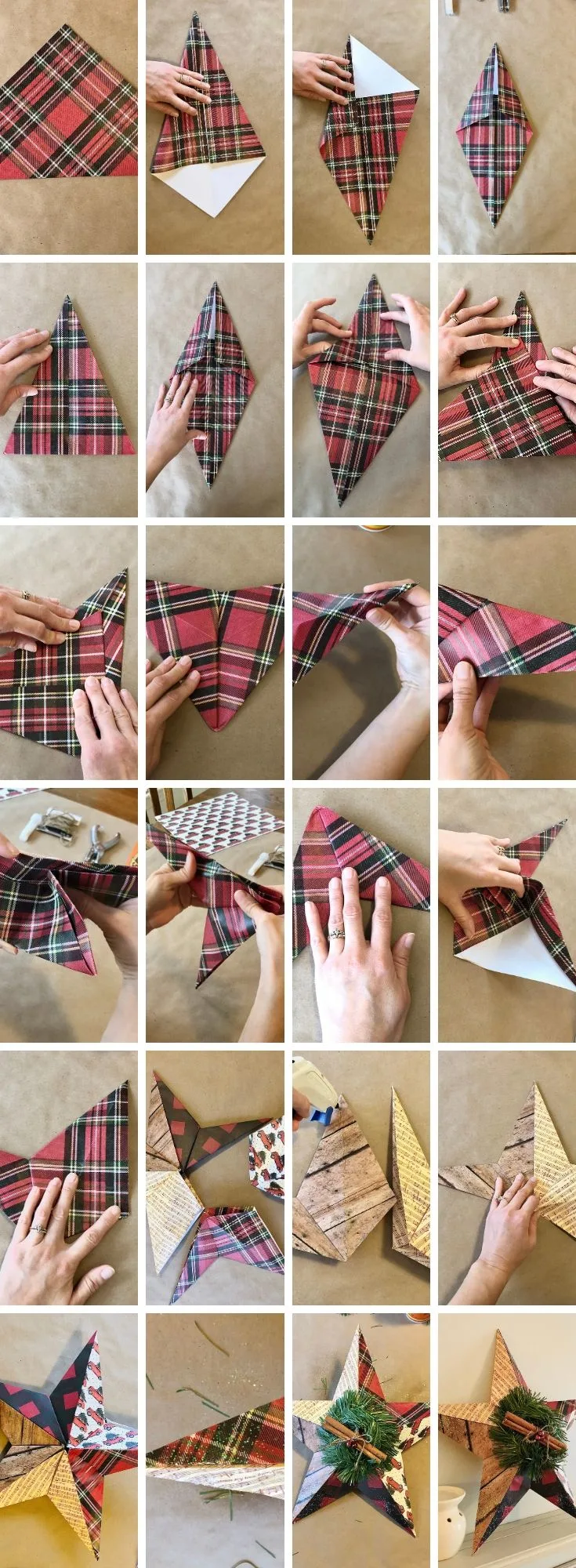 how to make an origami star step by step directions from that kids craft site