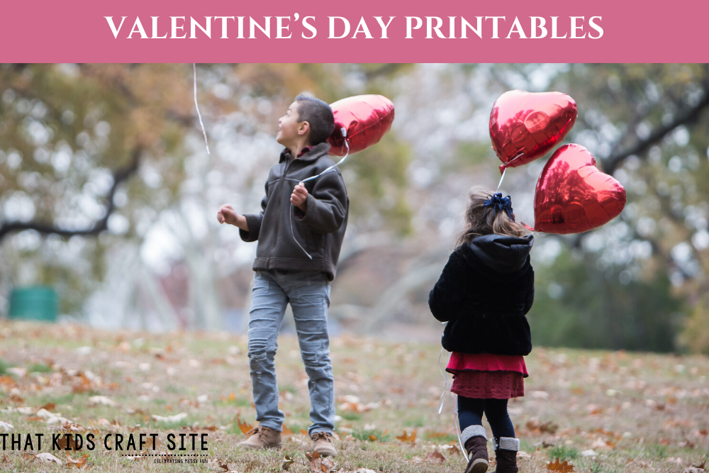 30+ Free Valentine's Day Printables for Kids - ThatKidsCraftSite.com