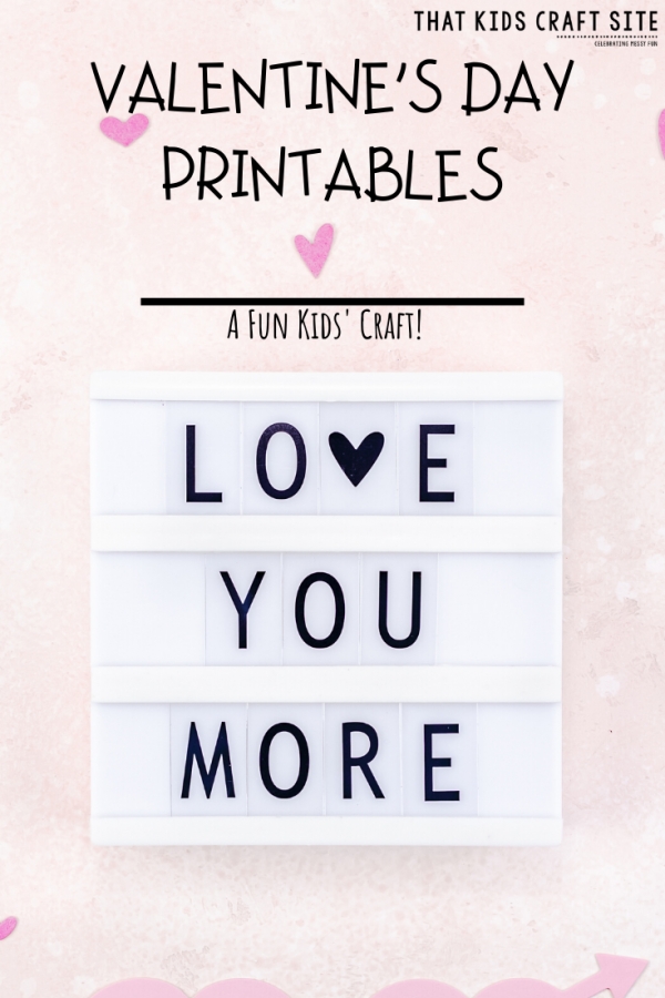 Free Valentine's Day Printables - That Kids' Craft Site