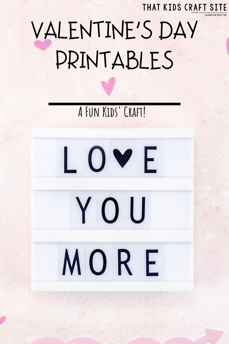 30+ Free Valentine's Day Printables for Kids - ThatKidsCraftSite.com