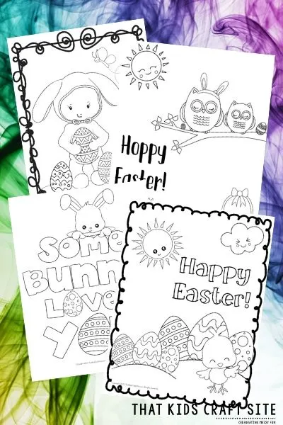 Easter Coloring Pages for Kids