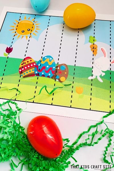 Easter Puzzle Printable for Preschoolers - Crafts for Kids - ThatKidsCraftSite.com