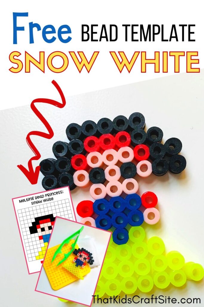 Snow White Perler Beads Pattern