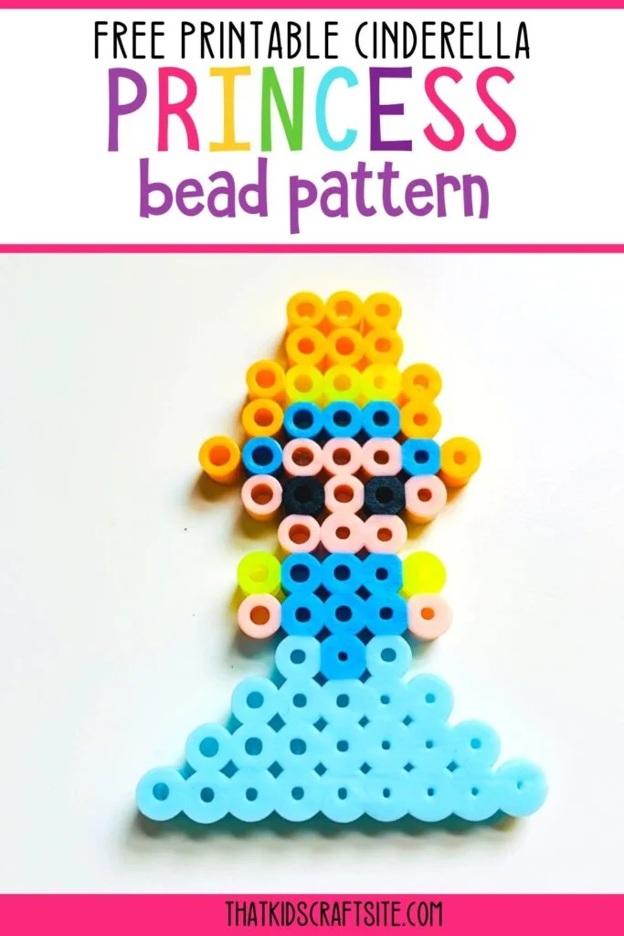 Free Printable Cinderella Princess Bead Pattern