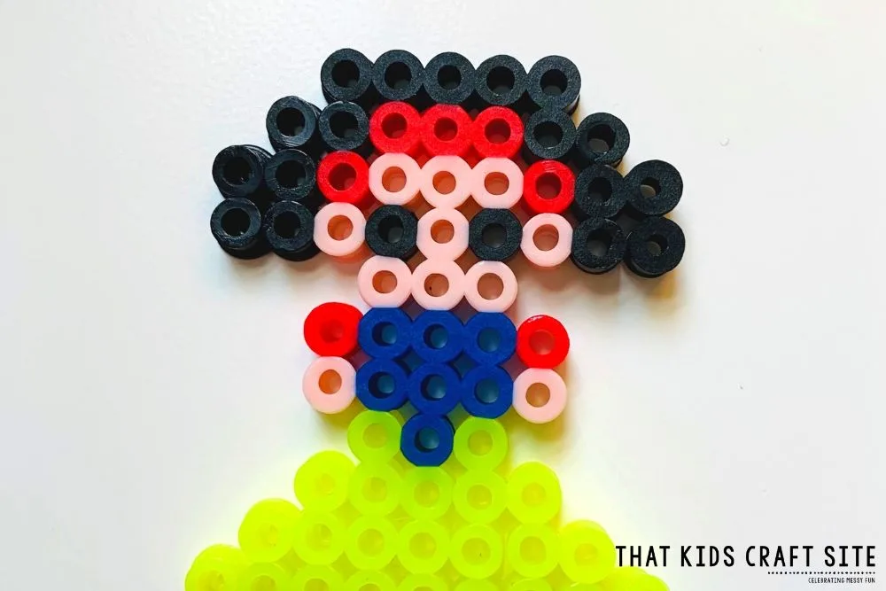 Turning Red Perler Bead idea  Perler beads, Easy perler beads ideas,  Perler beads designs