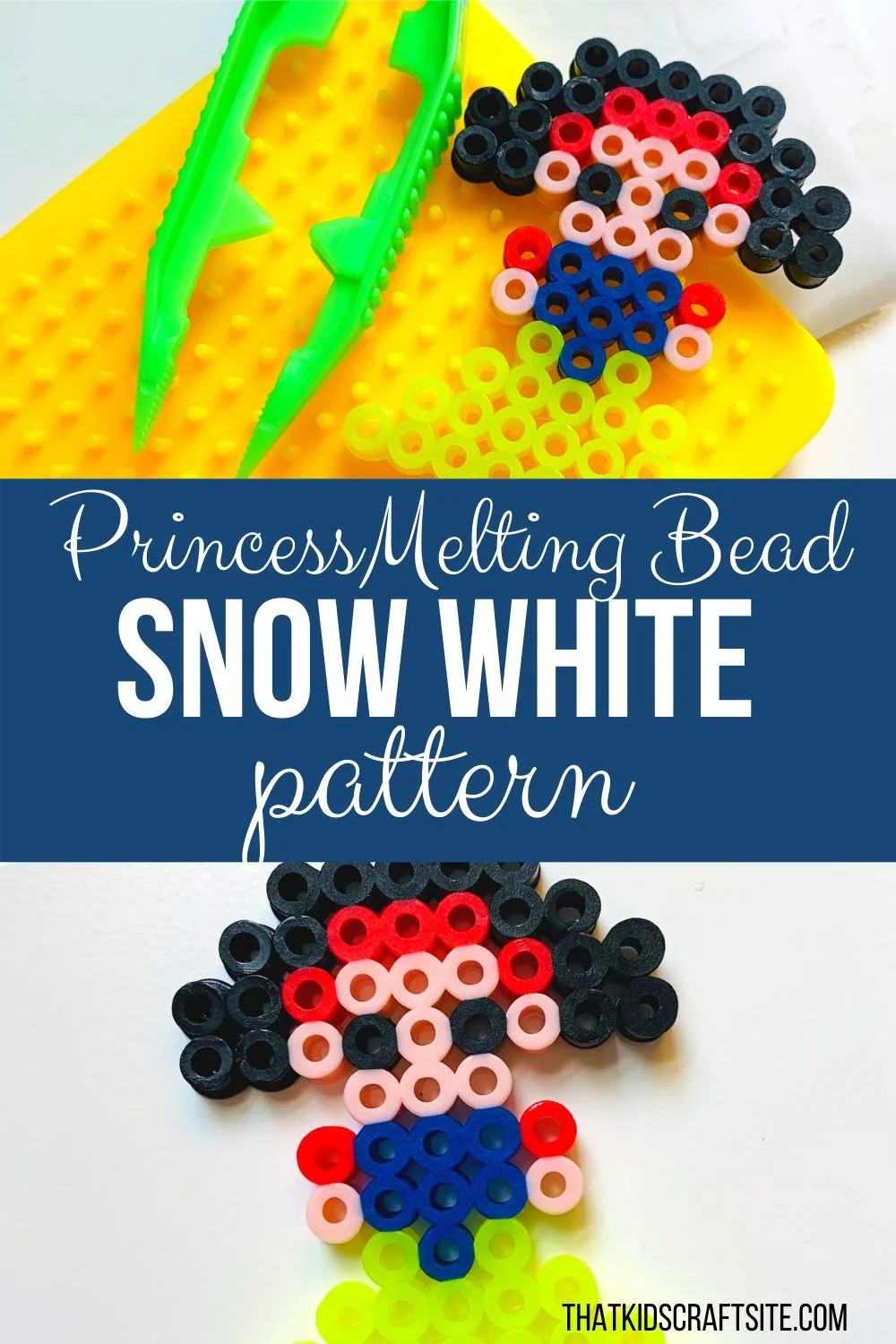 Princess Snow White Perler Beads Pattern