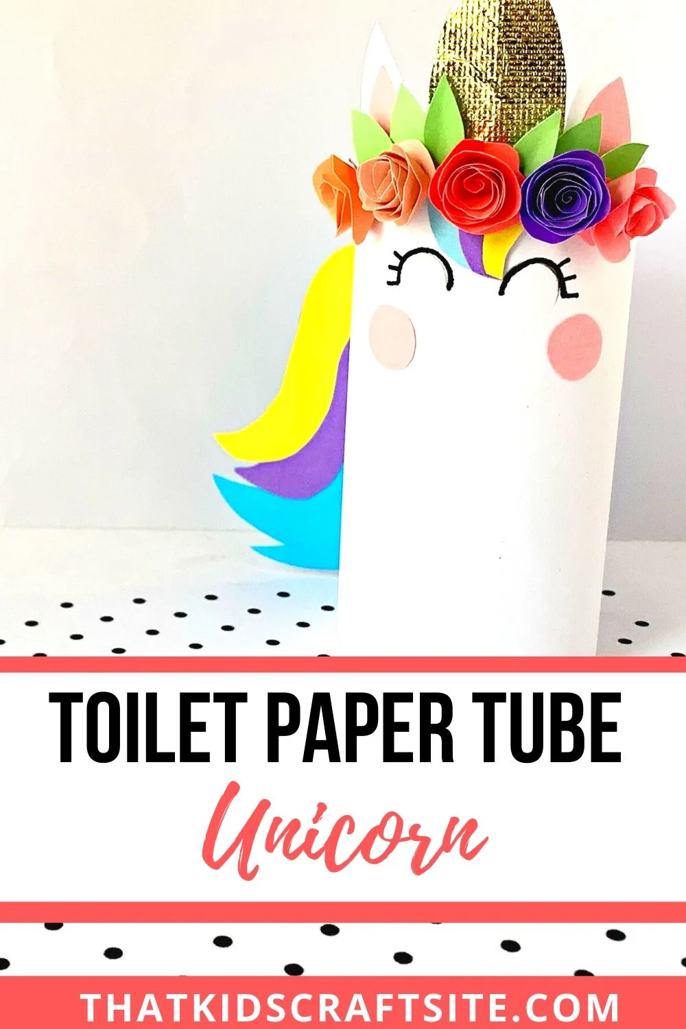 Toilet Paper Tube Unicorn Craft for Kids - ThatKidsCraftSite