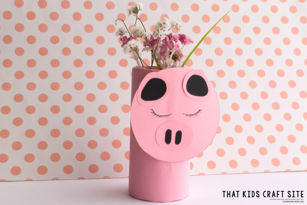 Pig Toilet Paper Roll Craft
