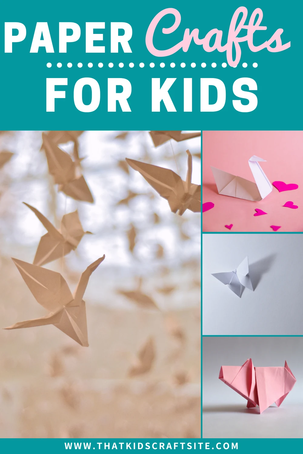 3D Paper Star Bowl - Easy Origami - Red Ted Art - Kids Crafts